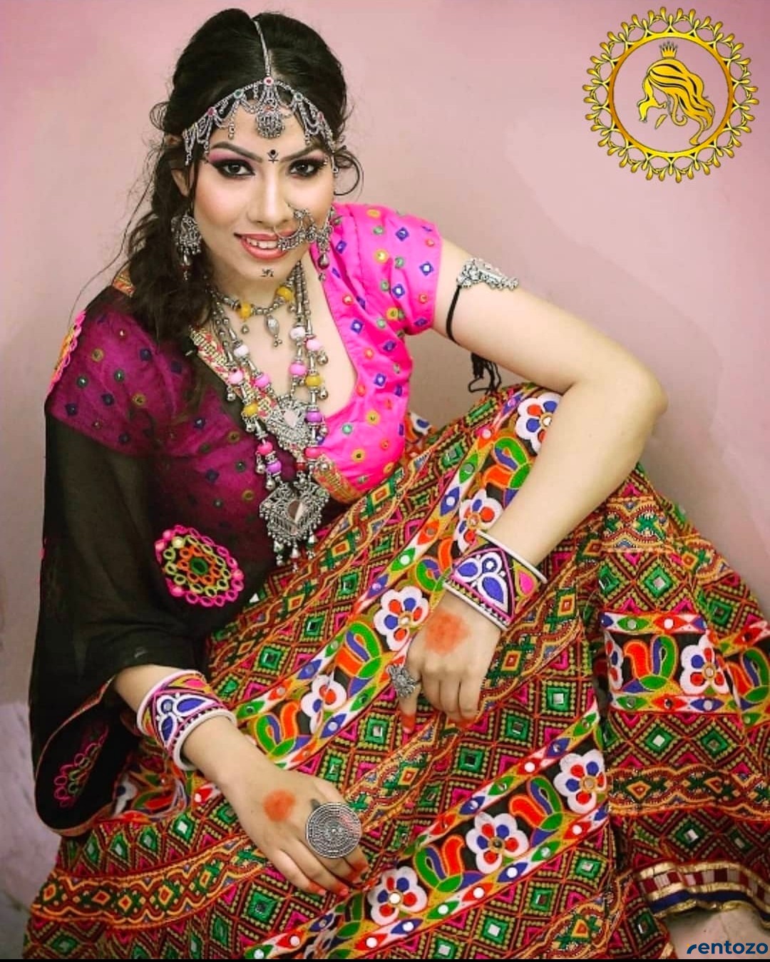 Chaniya Choli Garba Dress On Rent at best price in New Delhi by Sandeep  Fancy Dress | ID: 2852669435262